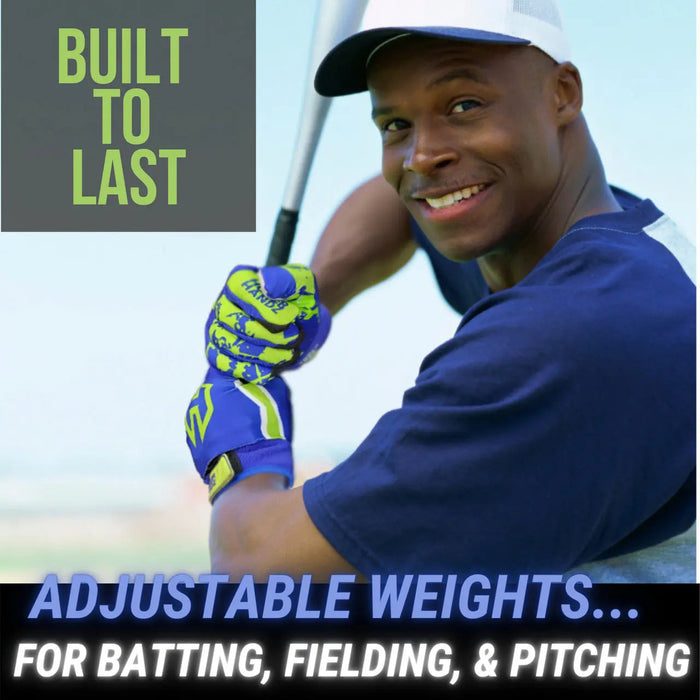Homer Handz Weighted Batting Gloves |Baseball-Softball - Sweatfully