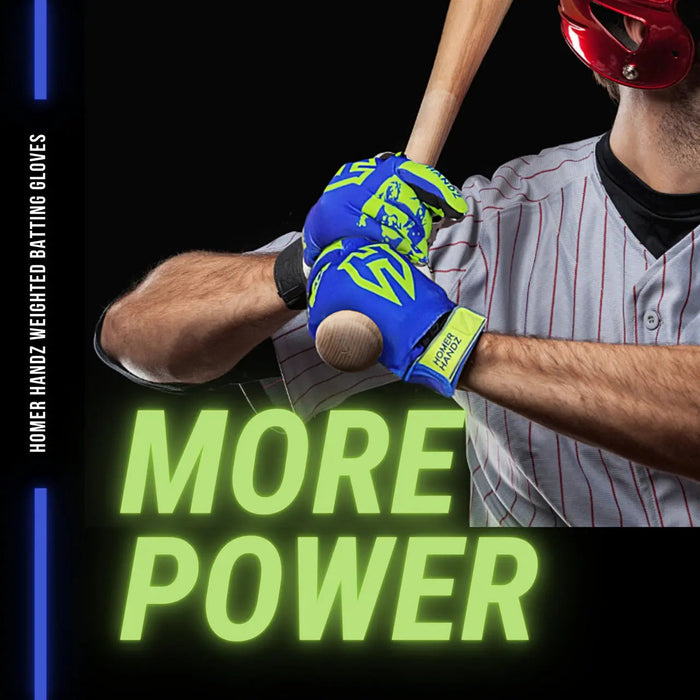 Homer Handz Weighted Batting Gloves |Baseball-Softball - Sweatfully