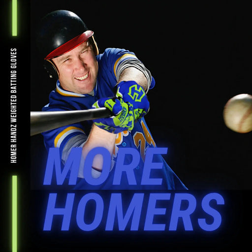 Homer Handz Weighted Batting Gloves |Baseball-Softball - Sweatfully