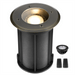 Gardenreet Brass In-ground Well Lights, Low Voltage IP65 Waterproof 12V LED Outdoor Landscape Lighting (Fat 2206B) - Sweatfully