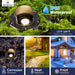 Gardenreet Brass In-ground Well Lights, Low Voltage IP65 Waterproof 12V LED Outdoor Landscape Lighting(Shield Top 2203B) - Sweatfully