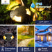 Gardenreet Brass In-ground Well Lights, Low Voltage IP65 Waterproof 12V LED Outdoor Landscape Lighting(Three-Direction Turret 2204C) - Sweatfully