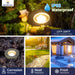 Brass In-ground Well Lights, Low Voltage IP65 Waterproof 12V LED Outdoor Landscape Lighting (Small 2206A) - Sweatfully