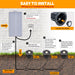 Gardenreet Brass In-ground Well Lights, Low Voltage IP65 Waterproof 12V LED Outdoor Landscape Lighting(Open Top 2202A) - Sweatfully