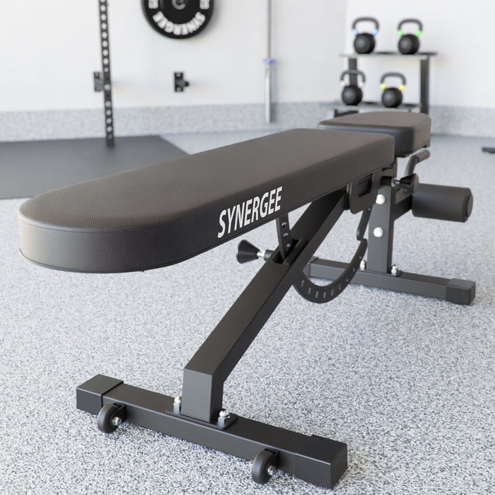 Synergee Adjustable Incline Decline Bench - Sweatfully