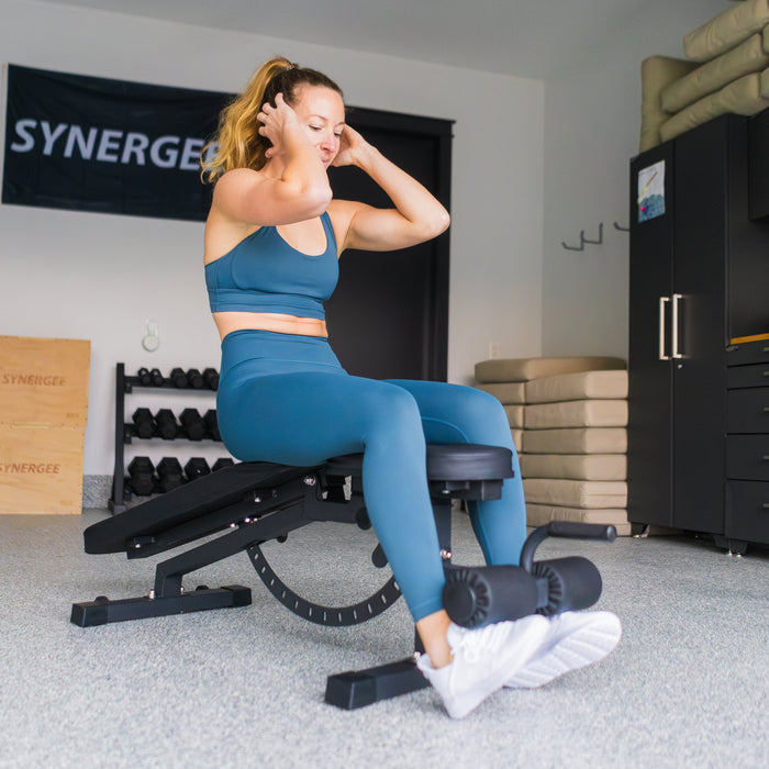 Synergee Adjustable Incline Decline Bench - Sweatfully