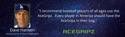 INCREASE EXIT VELOCITY & Bat Speed YOUTH MODEL- ACEGRIPZ Medium Straight Handle- 45mm - Sweatfully