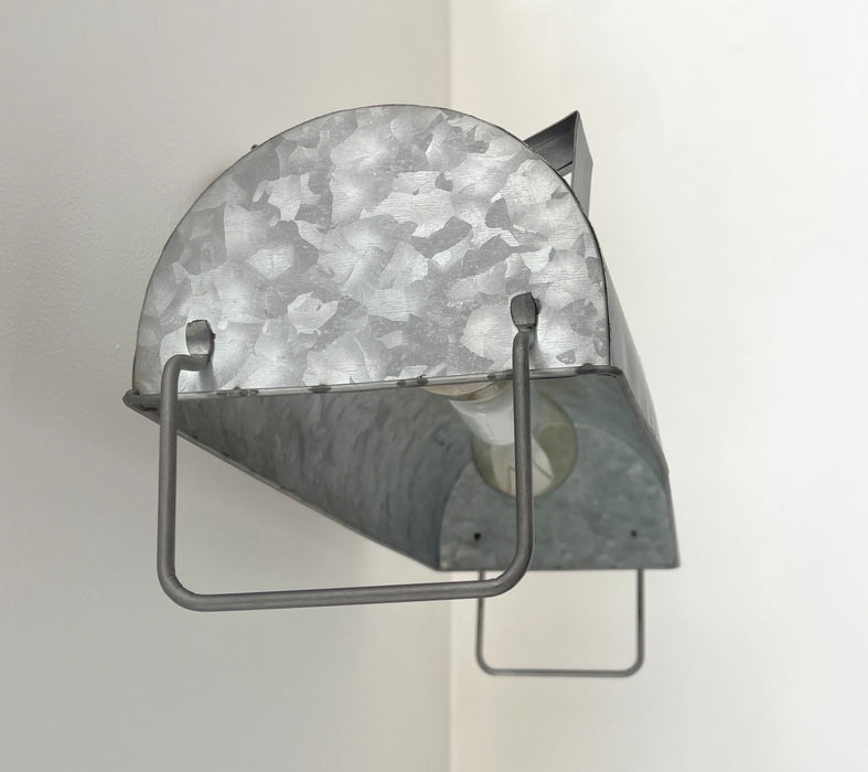 Industrial Galvanized Farmhouse Vanity Light - Sweatfully
