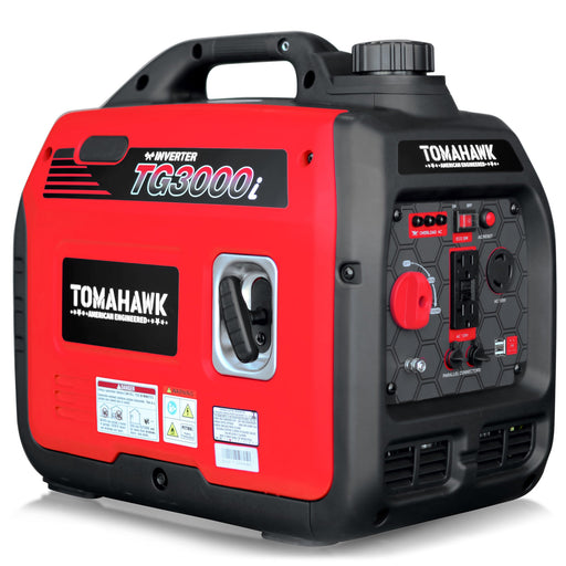 3000 Watt Inverter Generator Super Quiet Portable Gas Power Professional Use - Sweatfully