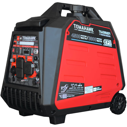 4500 Watt Inverter Generator Electronic Fuel Injection EFI Super Quiet Portable Gas Power Professional Use - Sweatfully