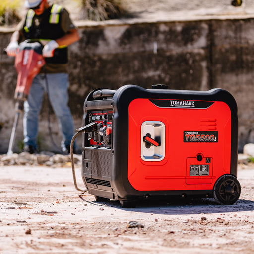 5500 Watt Inverter Generator Super Quiet Portable Gas Power Professional Use - Sweatfully