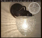 Acorn Glass Wall Sconce Light Fixture - Sweatfully
