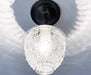 Acorn Antique Glass Ceiling Light with Chain - Sweatfully