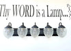Bathroom Vanity Lighting Fixture of Antique Glass - Sweatfully
