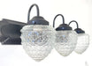 Antique Acorn Glass VANITY Light - 3 Sizes - Sweatfully