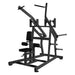 Excel Iso-Lateral Wide Pulldown - Muscle D Fitness - Plate Load Lat Pulldown - Piston Assisted Seat Adjustment - Plate Storage Pegs - Sweatfully