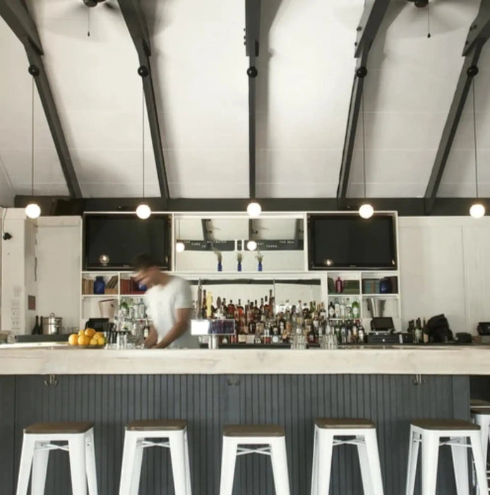 Milk Glass Globe Pendant Light - Sweatfully
