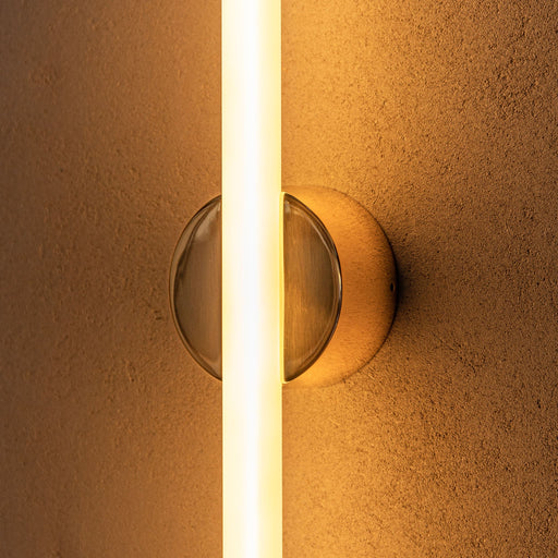Kilter Sconce in Solid Brass - Sweatfully