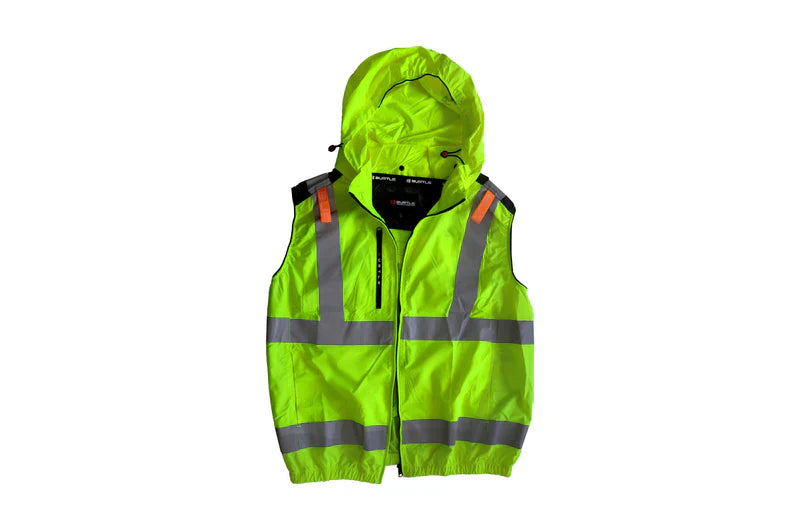 24V Battery-Powered Fan-Cooled Safety Vest Hi-Vis Complete Cooling System - Sweatfully