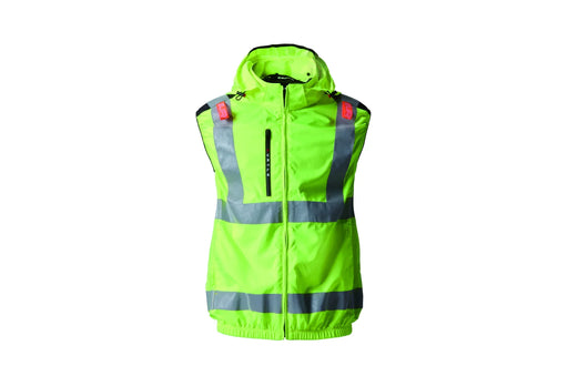 24V Battery-Powered Fan-Cooled Safety Vest Hi-Vis Complete Cooling System - Sweatfully