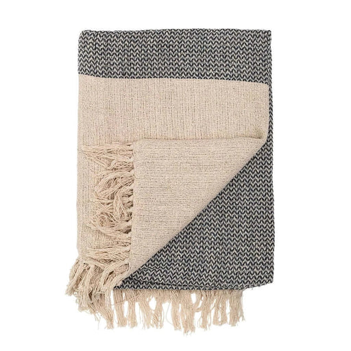 Knit Throw with Fringe - Sweatfully