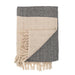 Knit Throw with Fringe - Sweatfully