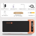DeerRun Z10 12% Auto Incline Smart Walking Pad Treadmill with remote control-Orange - Sweatfully