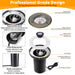 Brass In-ground Well Lights, Low Voltage IP65 Waterproof 12V LED Outdoor Landscape Lighting (Small 2206A) - Sweatfully