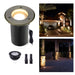 Brass In-ground Well Lights, Low Voltage IP65 Waterproof 12V LED Outdoor Landscape Lighting (Small 2206A) - Sweatfully