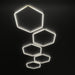 HexGlow Lighting Individual Large Hex Kit (5 PACK) - Sweatfully