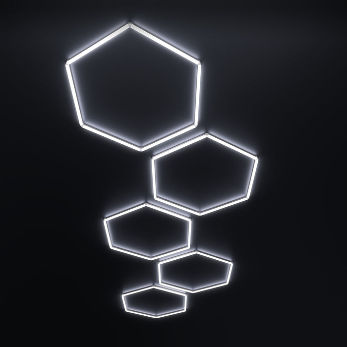 HexGlow Lighting Individual Large Hex Kit (5 PACK) - Sweatfully