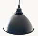 Large Black Enamel Farmhouse Pendant Light - Sweatfully
