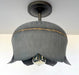 Large Lotus Galvanized Ceiling Light - Sweatfully
