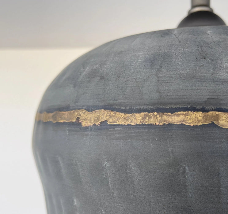 Large Lotus Galvanized Ceiling Light - Sweatfully