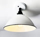Large White Enamel Modern Farmhouse Ceiling Lighting - Sweatfully