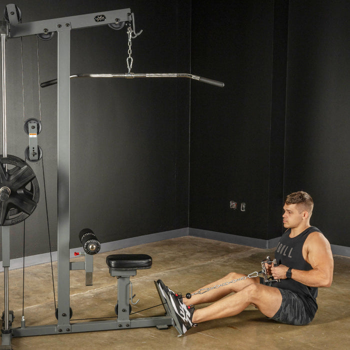 XMARK Lat Pull-Down Machine with Low-Row XM-7618 - Sweatfully