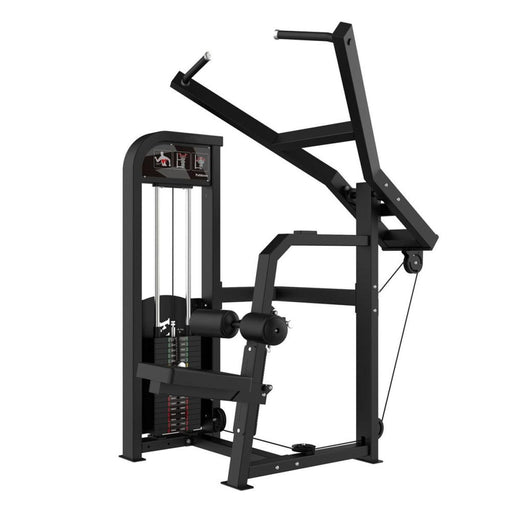 Excel Lat Pulldown - Muscle D Fitness - Selectorized Lat Machine - Easy Seat Adjustment - Sweatfully