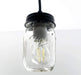 Mason Jar Pendant Light - Pint - Sweatfully
