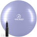 Pregnancy Ball for Maternity, Labor and Birth.  Includes Pregnancy Guide.  (Lilac) - Sweatfully