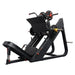 Excel Linear Leg Press - Muscle D Fitness - Plate Load Leg Press - Adjustable Back Pad - Plate Storge Pegs - Sweatfully