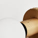 Lochan Wall Light in Brass - Sweatfully