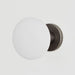 Lochan Wall Light in Graphite + Oval Dim to Warm - Sweatfully
