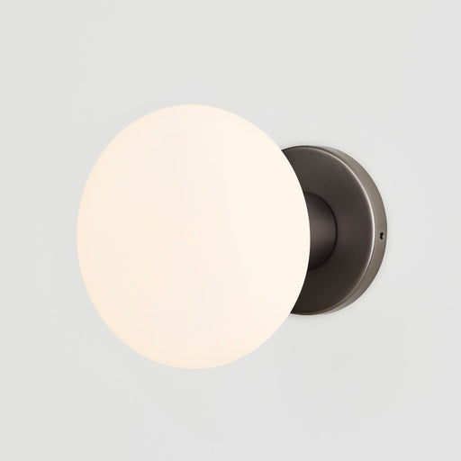 Lochan Wall Light in Graphite + Oval - Sweatfully