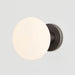 Lochan Wall Light in Graphite + Oval - Sweatfully