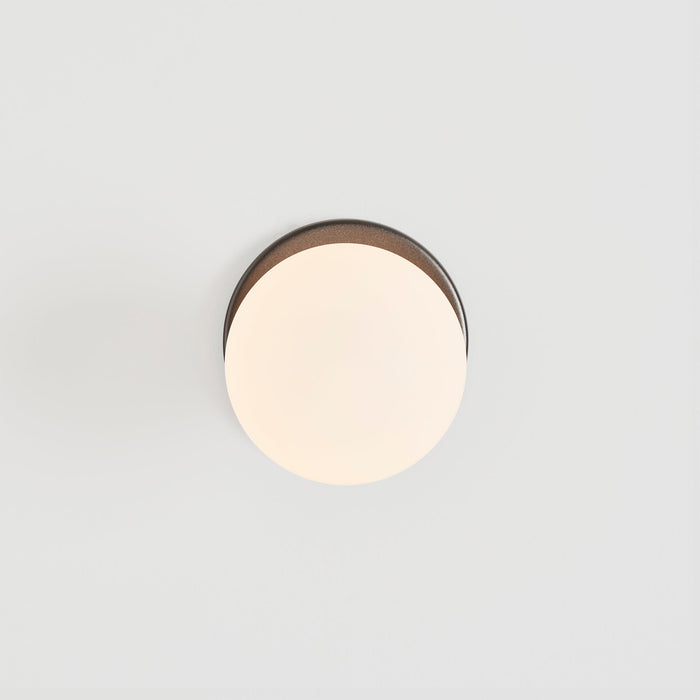 Lochan Wall Light in Graphite + Sphere III - Sweatfully