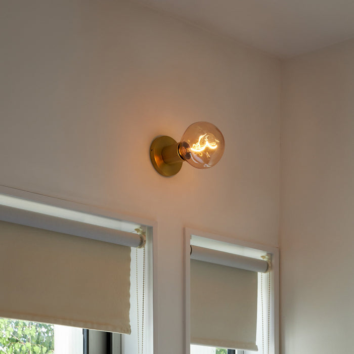 Lochan Wall Light in Graphite + Voronoi I - Sweatfully