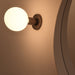 Lochan Wall Light in Graphite + Sphere III - Sweatfully