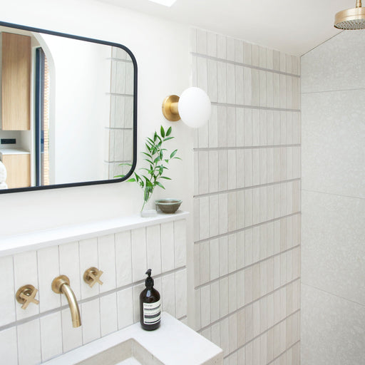 Lochan Wall Light in Brass - Sweatfully