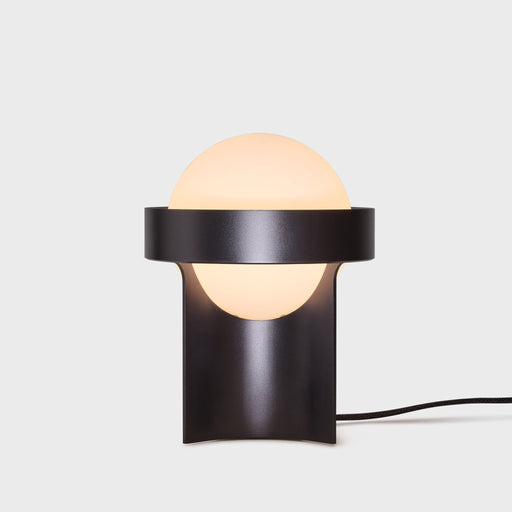 Loop Table Lamp in Dark Grey + Sphere IV - Sweatfully