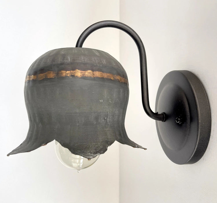 Lotus Farmhouse Wall Sconce Light - Sweatfully